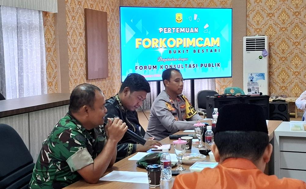 Kecamatan Bukit Bestari Gelar Pertemuan Forkopimcam untuk Sukseskan Pilkada 2024